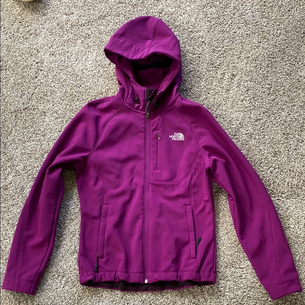 The North Face soft shell Hooded Jacket